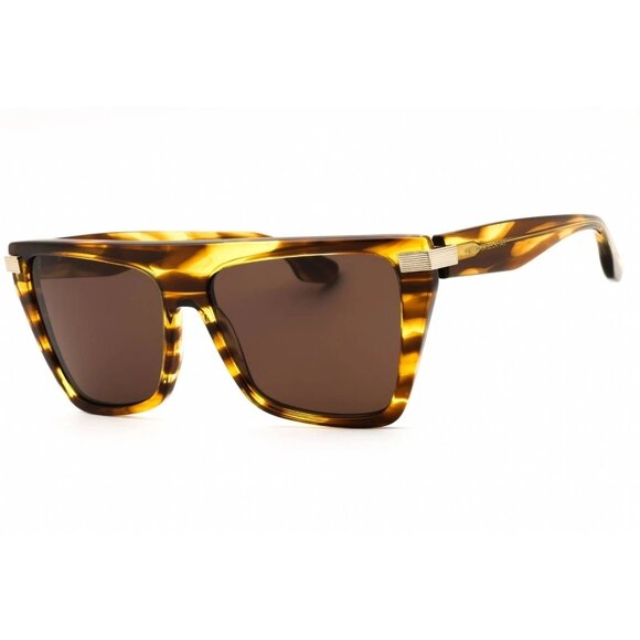 NEW VICTORIA BECKHAM SUNGLASSES BROWN WOMEN EYEWEAR